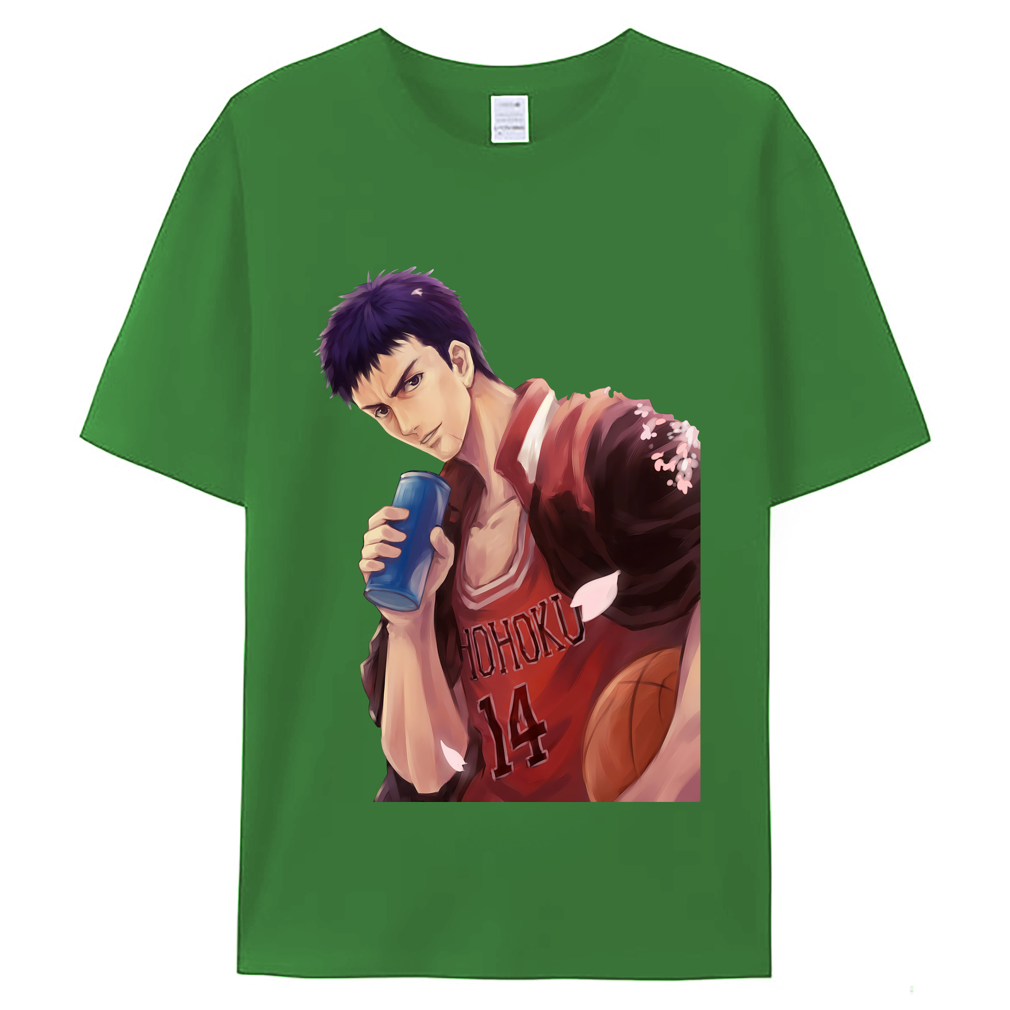 （画像用） SLAM DUNK／スラムダンク レディースカジュアルプリントTシャツ（綿100％）